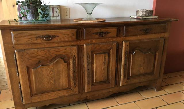 Meubles buffet vaisselier 3 portes de salle à manger