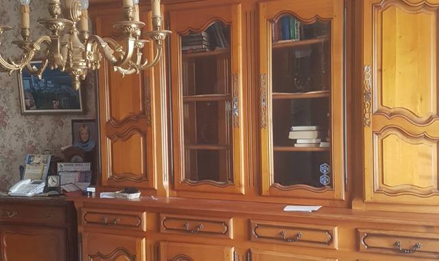 Meubles bibliotheque en merisier