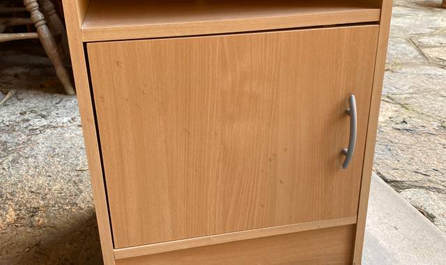 Meubles chevet de lit en bois moderne