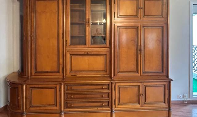 Meubles magnifique meuble en merisier : vitrine, meuble télé, cecrétaire, ... 330 x 240