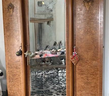 Meubles grande armoire en loupe d'orme