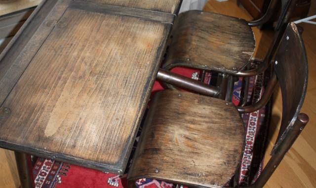 Meubles bureau d ecolier 2 places