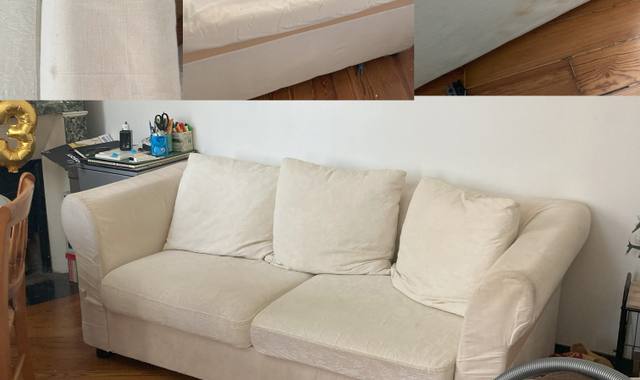 Meubles canapé crème