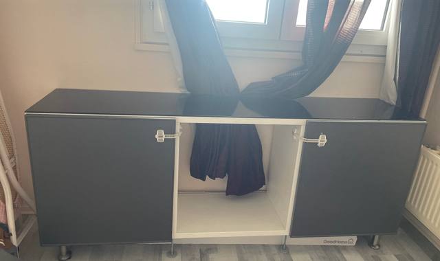 Meubles meuble télé transformer en bureau