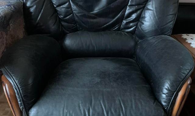 Meubles fauteuil en cuir