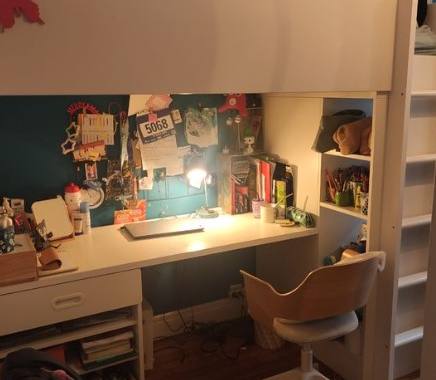 Meubles mezzanine ikea blanche en tres bon etat stuva