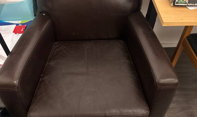 Meubles fauteuil similicuir