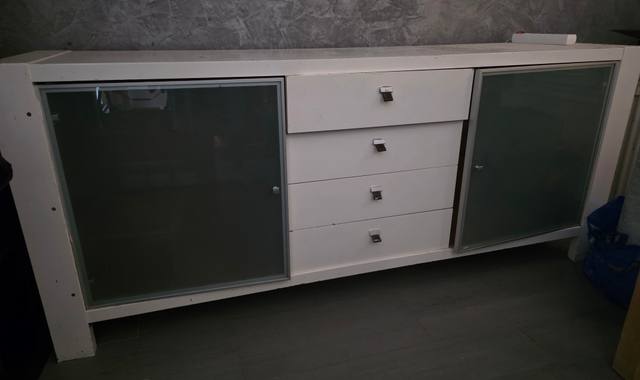 Meubles grand buffet blanc