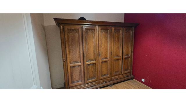 Meubles armoire penderie rustique entièrement demontable