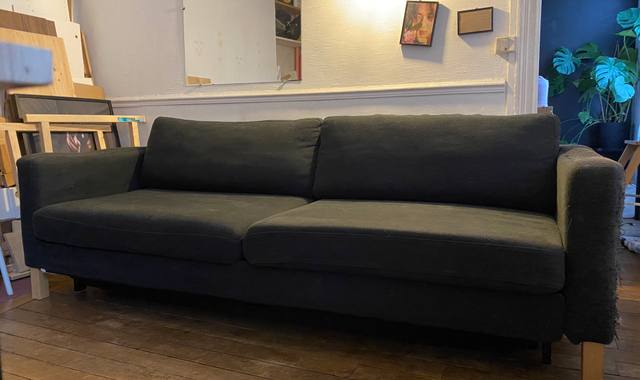 Meubles canapé lit avec grand coffre de rangement