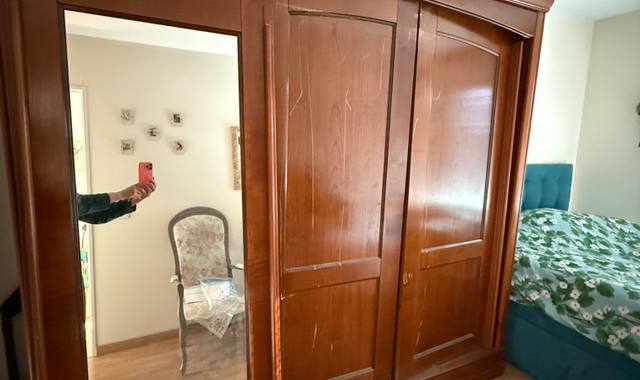 Meubles armoire chambre en merisier