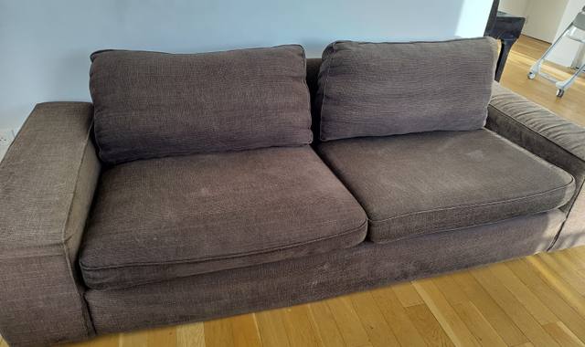 Meubles canapé Ikea Kivik 3 places marron