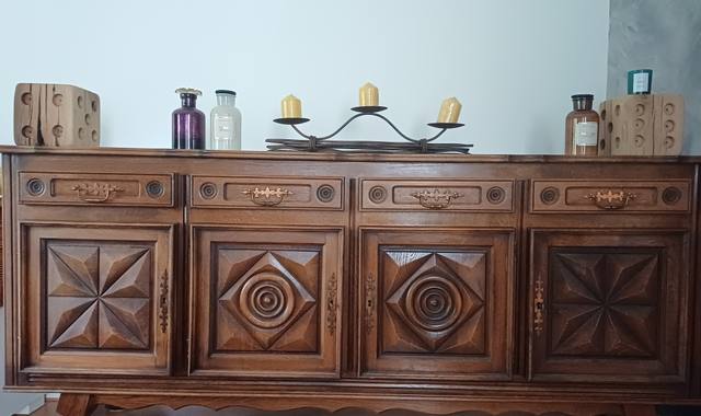 Meubles buffet solide en bois massif urgent