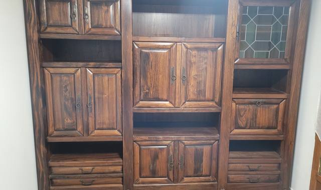 Meubles mEUBLE LIVING en orme  avec table et 3 chaises