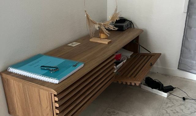 Meubles un meuble télé en bois