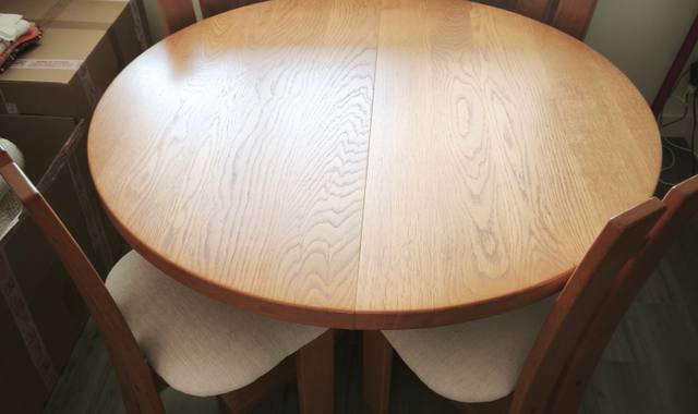 Meubles table ronde en bois