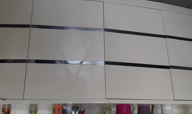 Mobilier buffet beige