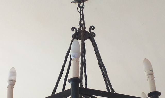 Mobilier lustre + 2 appliques murales