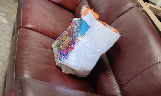 Mobilier canapé cuir