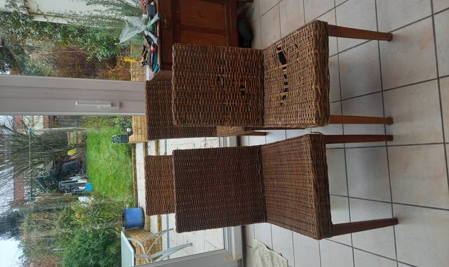 Mobilier chaises de cuisine