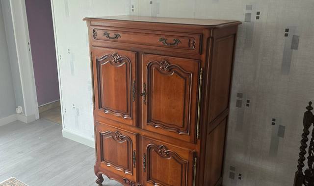 Mobilier meuble tele en meurisier