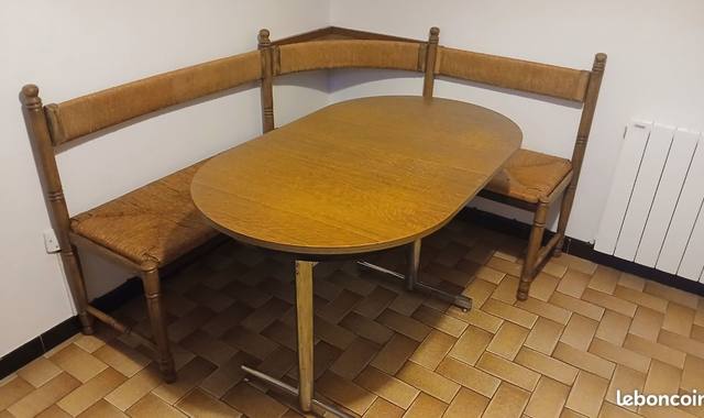 Mobilier table à rallonge
