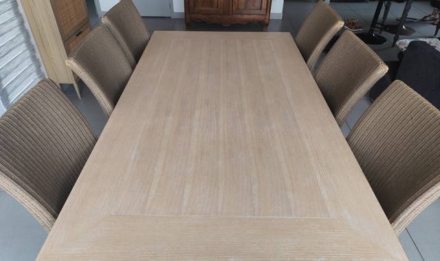 Mobilier table et 6 chaises