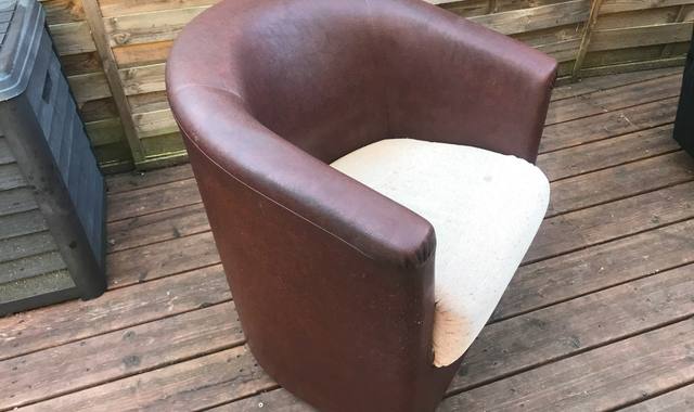 Mobilier petit fauteuil d'appoint