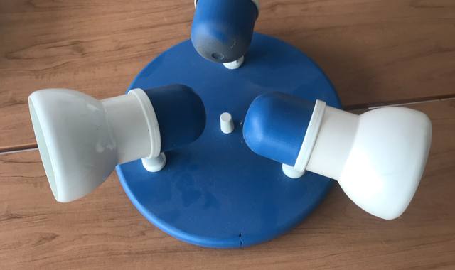 Mobilier plafonnier 3 lampes e27