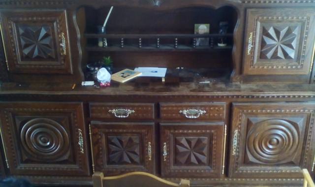 Mobilier buffet chene