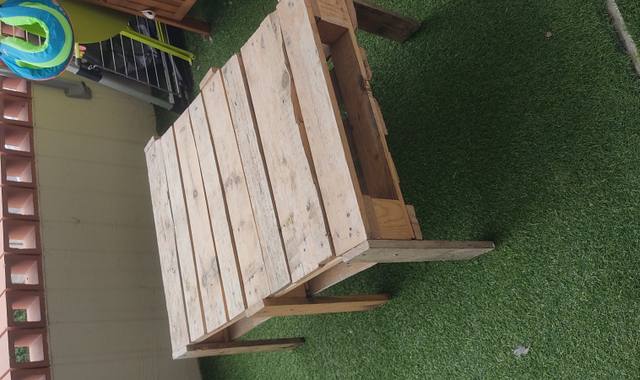 Mobilier table en palette