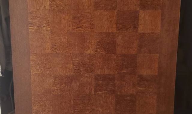 Mobilier table en bois stratifié sans pieds