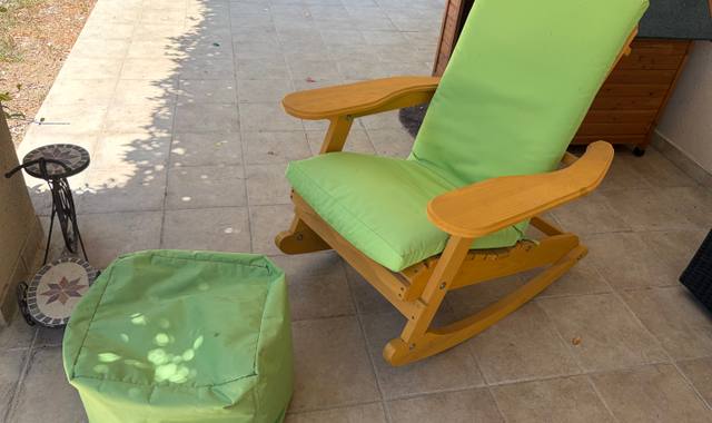Mobilier fauteuil bascule