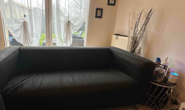 Mobilier canapé IKEA Noir - 3 places