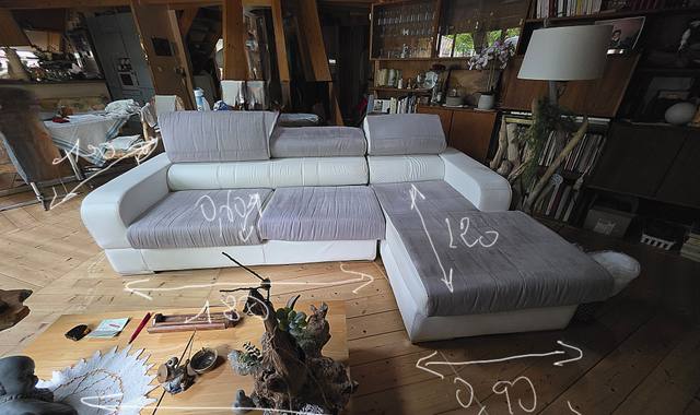Mobilier canapé angle gauche