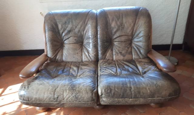 Mobilier canapé et 3 fauteuils