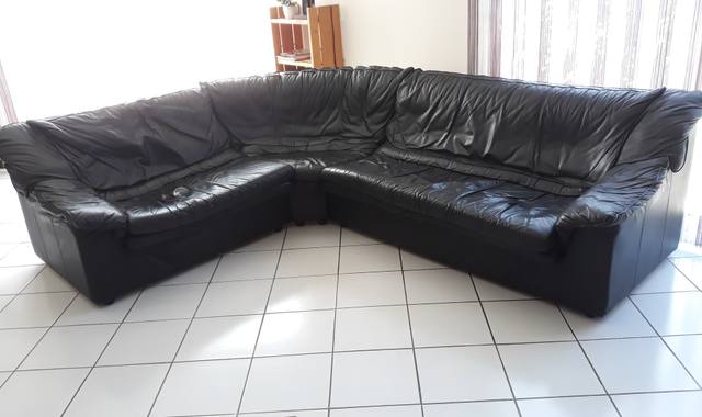 Mobilier canapé cuir