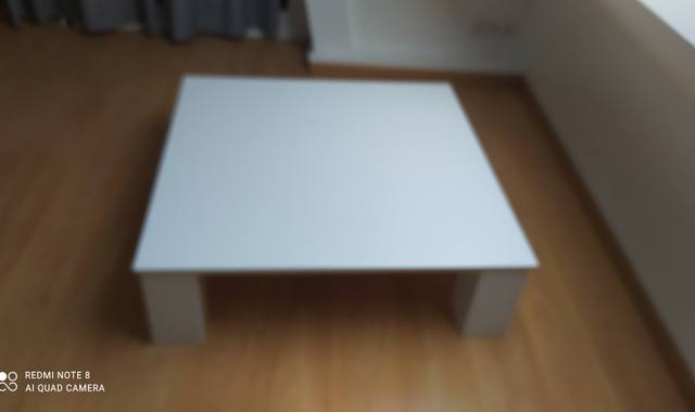 Mobilier table de salon blanche