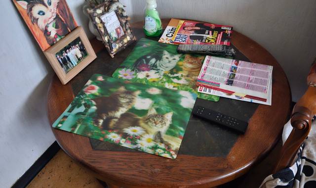 Mobilier talble basse  ronde