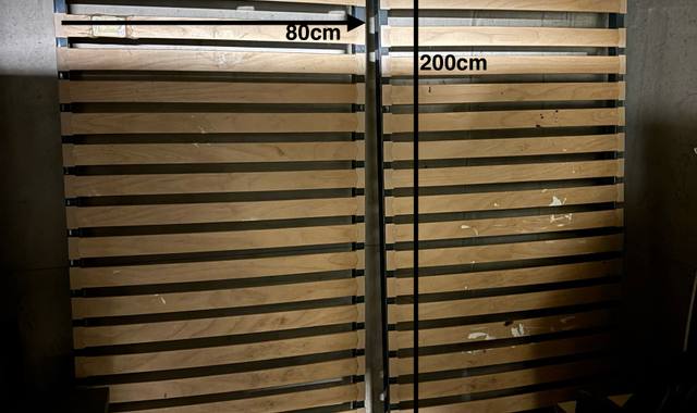 Mobilier sommier à lattes