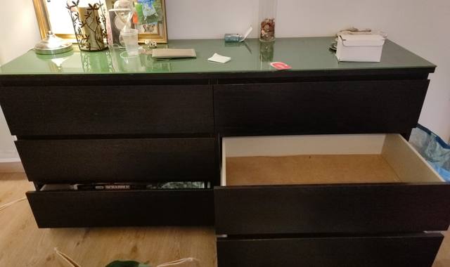 Mobilier meuble MALM ikea