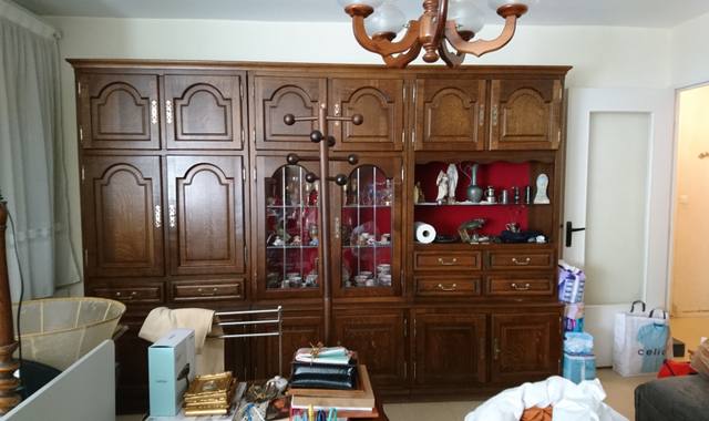 Mobilier buffet de salle à manger en bois massif