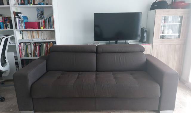 Mobilier canapé 3 places convertible