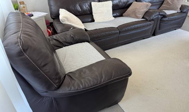 Mobilier canapé cuir