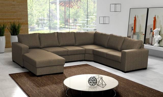 Mobilier canapé panoramique 7/8 places