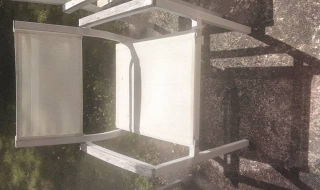 Mobilier 4 chaises de jardin