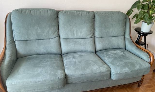 Mobilier canapé et 2 fauteuils