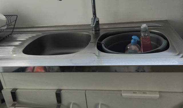 Mobilier evier  cuisine sans robinetterie
