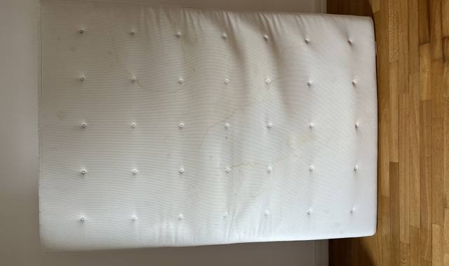 Mobilier hYLLESTAD - matelas à ressorts ensachés 140x200 cm