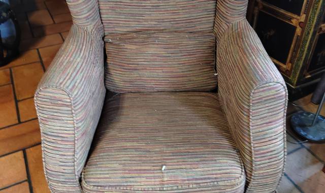 Mobilier fauteuil Roche et Bobois à recouvrir